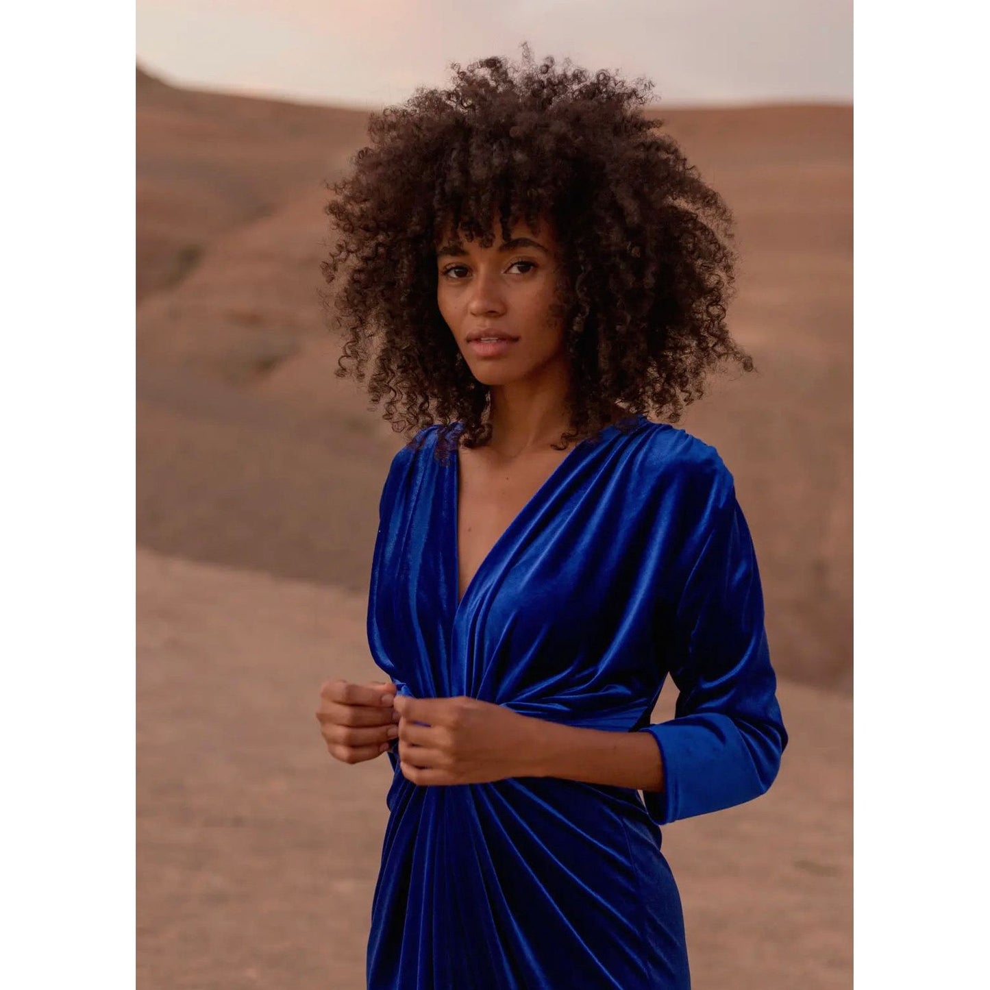 Velvet Dress Christmas Wrap Slip Dress Woman