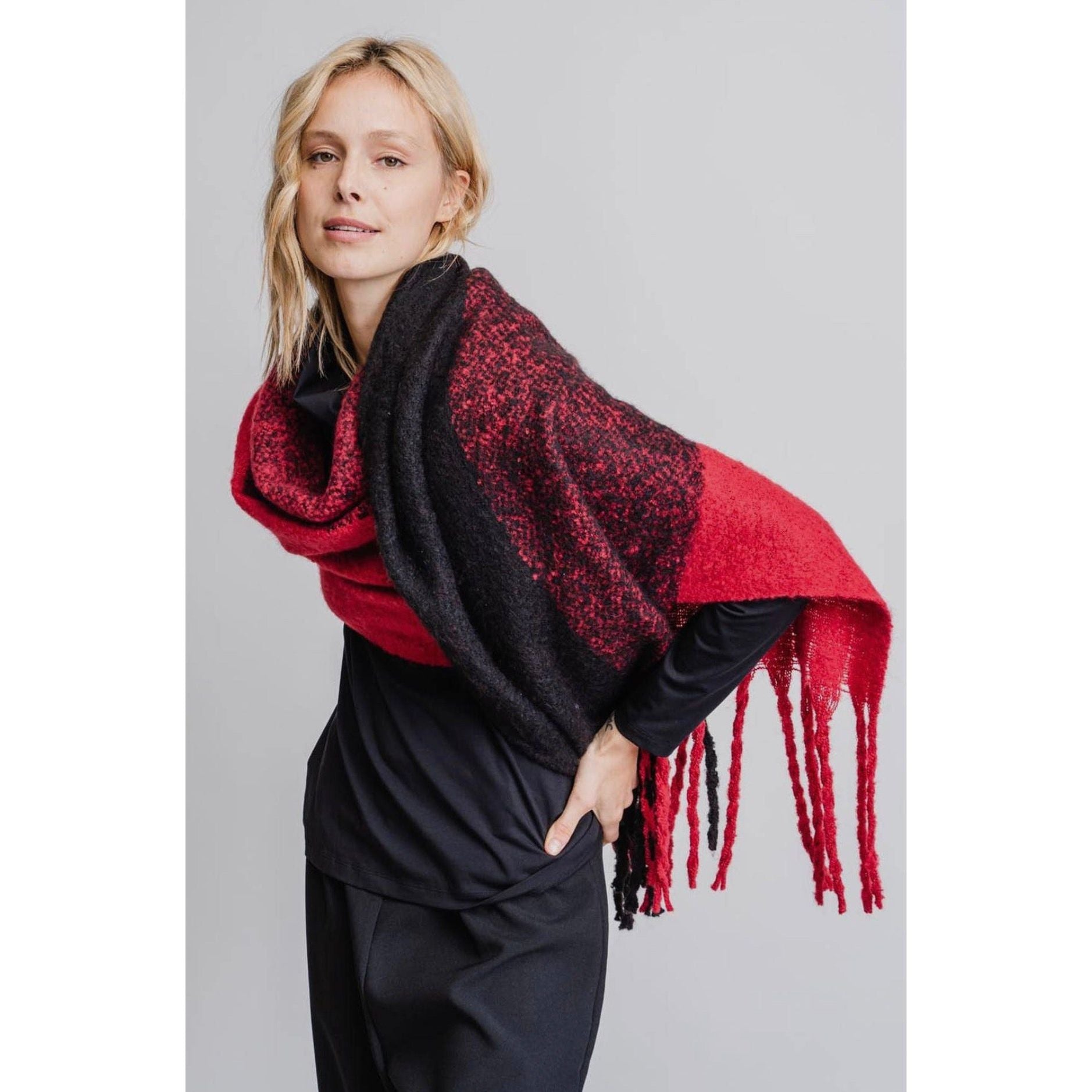 Red scarf hot sale online