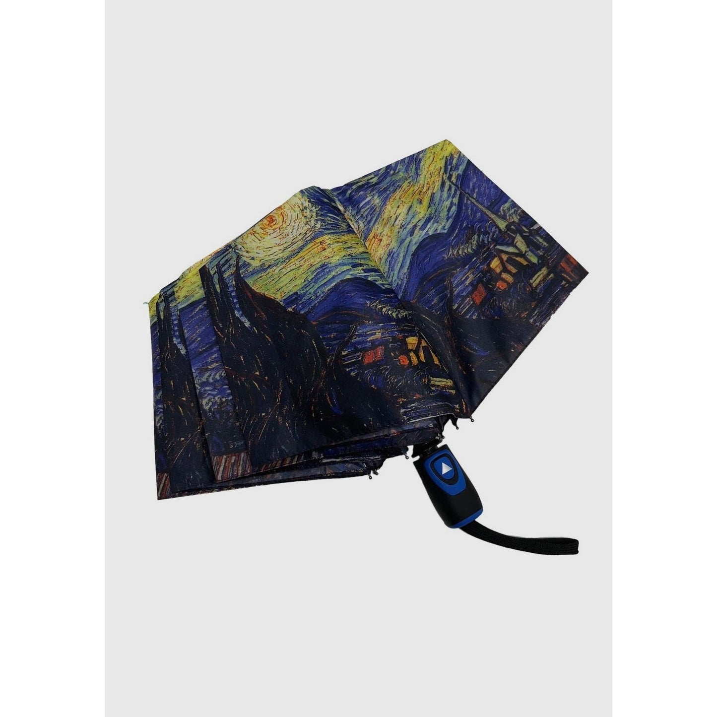 Van Gogh Starry Night Print umbrella-short - lalucianagh