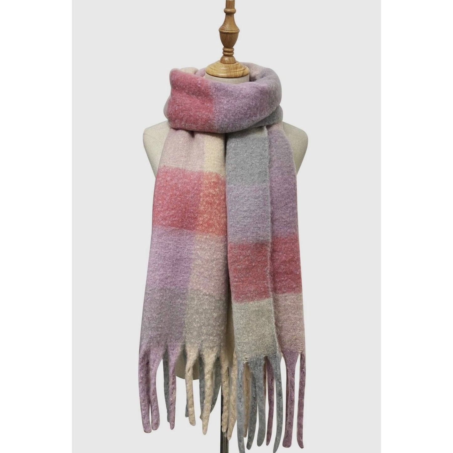 Soft Feel Tassel Scarf - lalucianagh