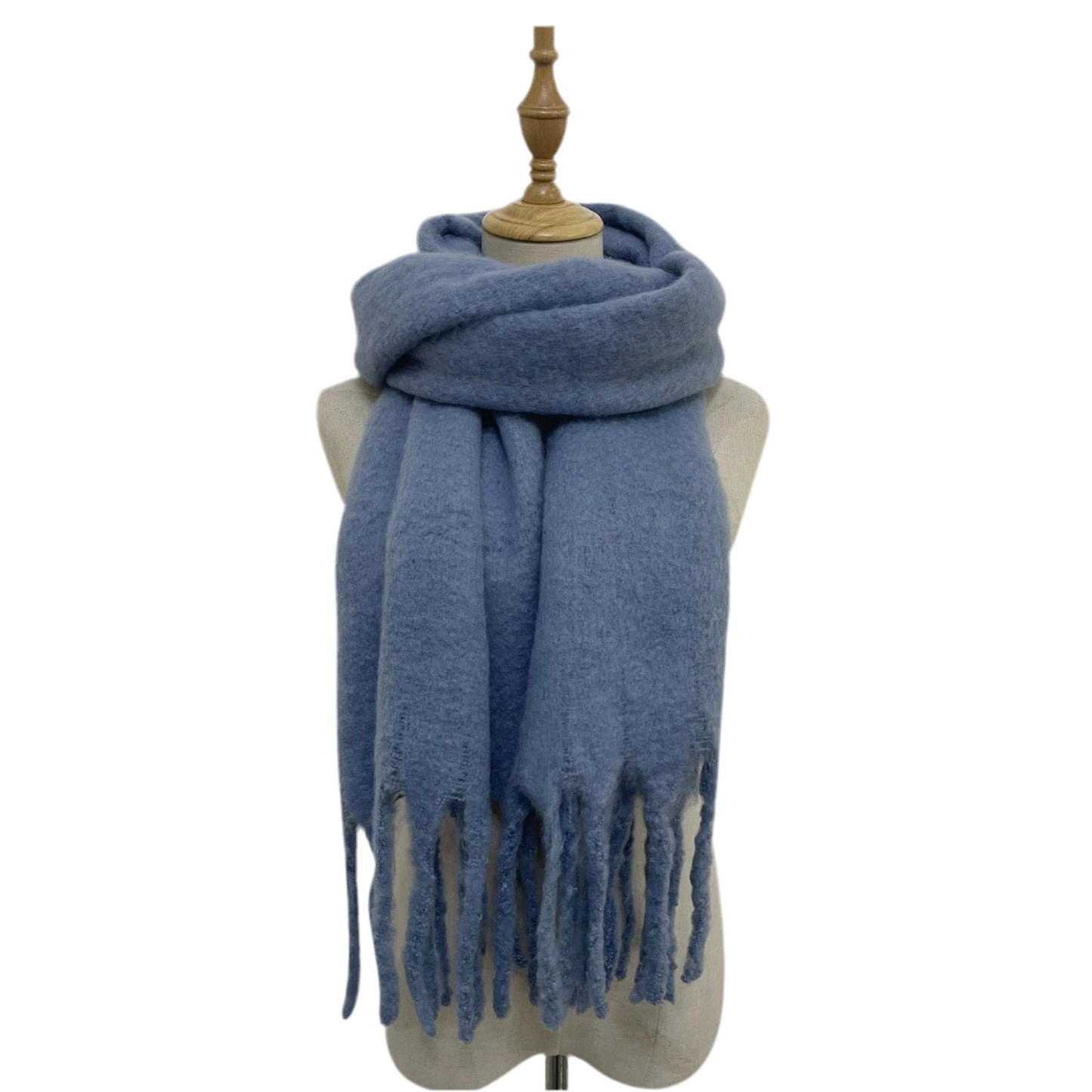 Blue Scarf Soft Warmth Irish Gifts Online