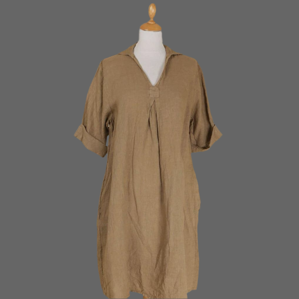 Chic Comfort Linen Dress