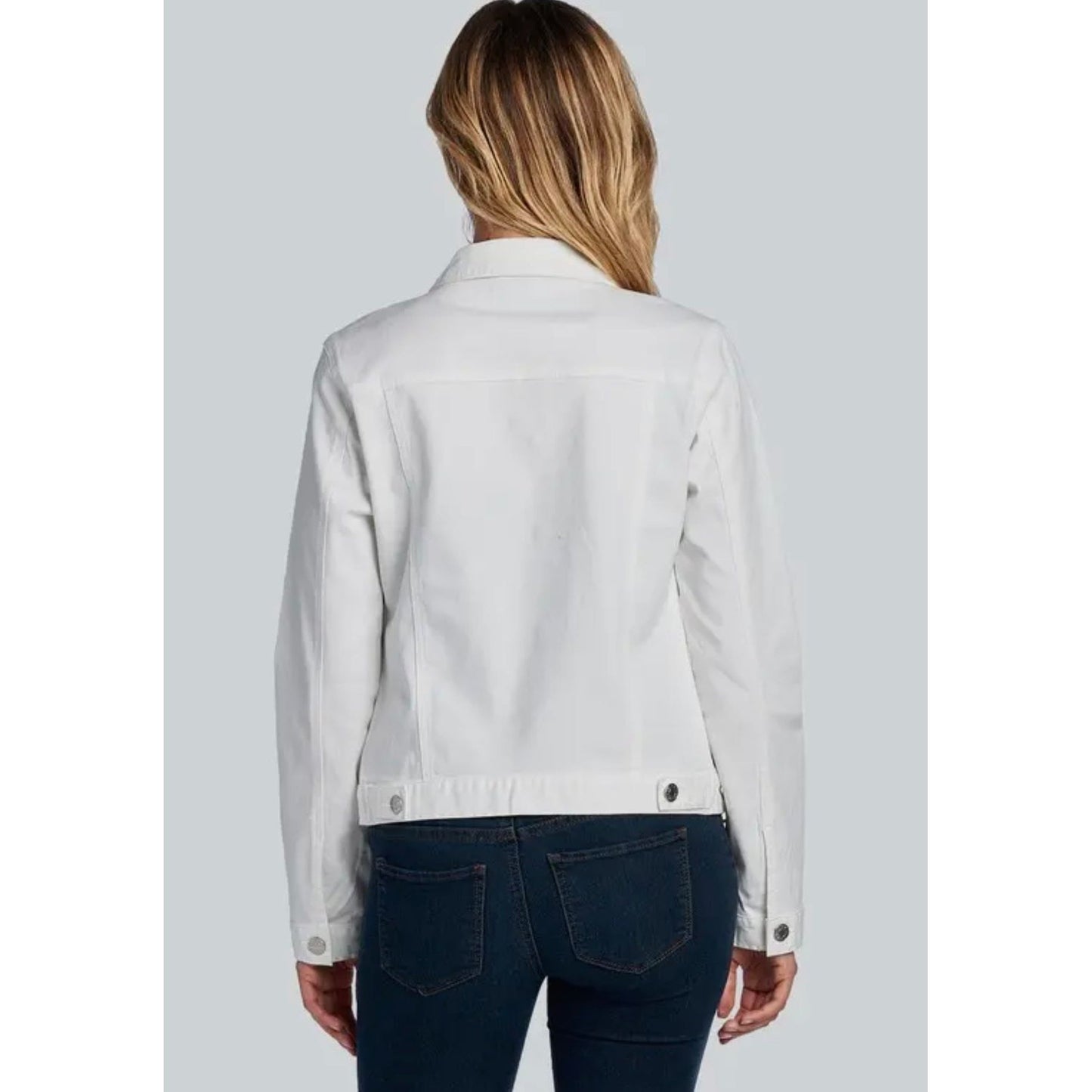 Women's White Denim Jacket: Perfect for Casual Days and Office Chic