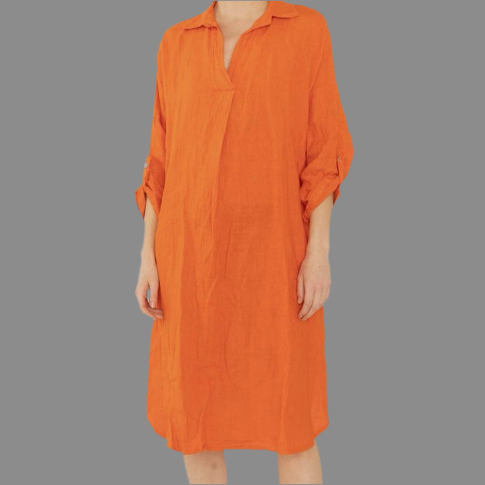 Beachwear Linen Dress