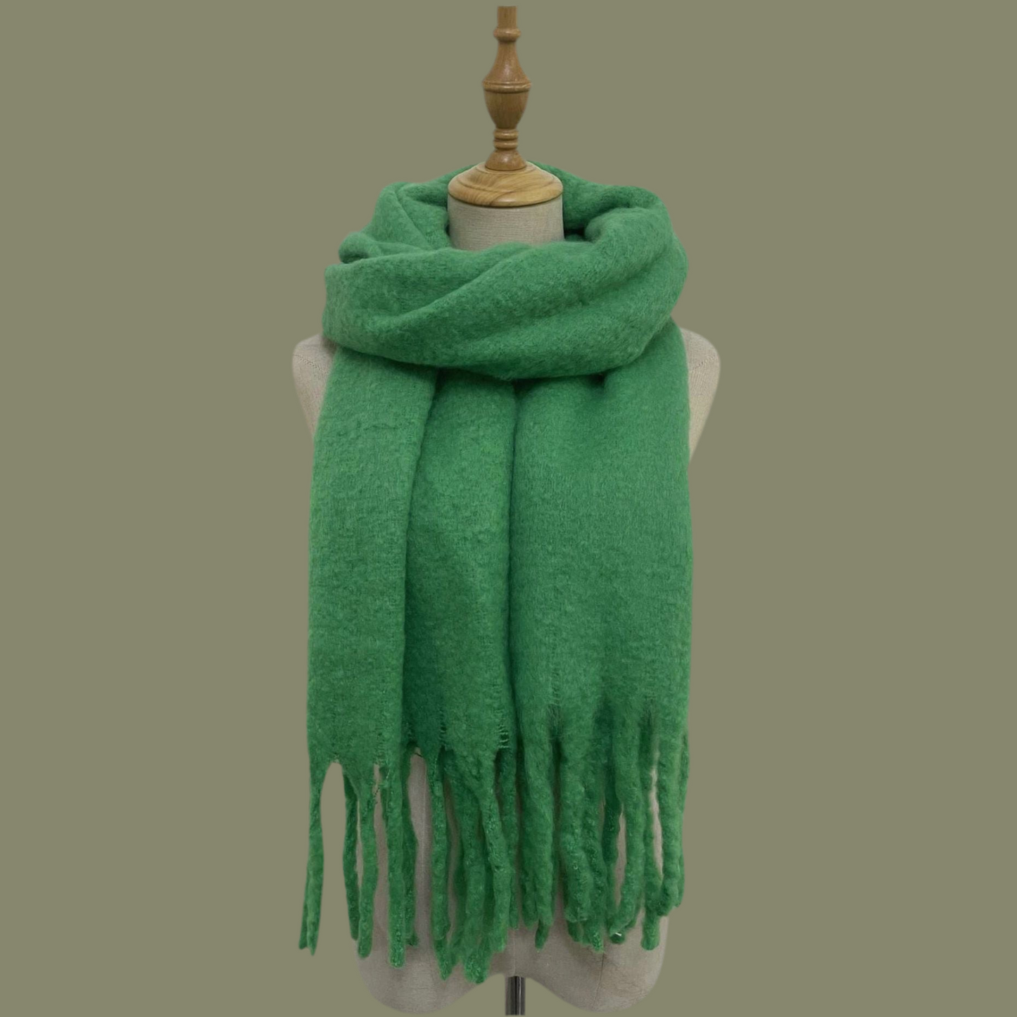 Green Scarf Soft