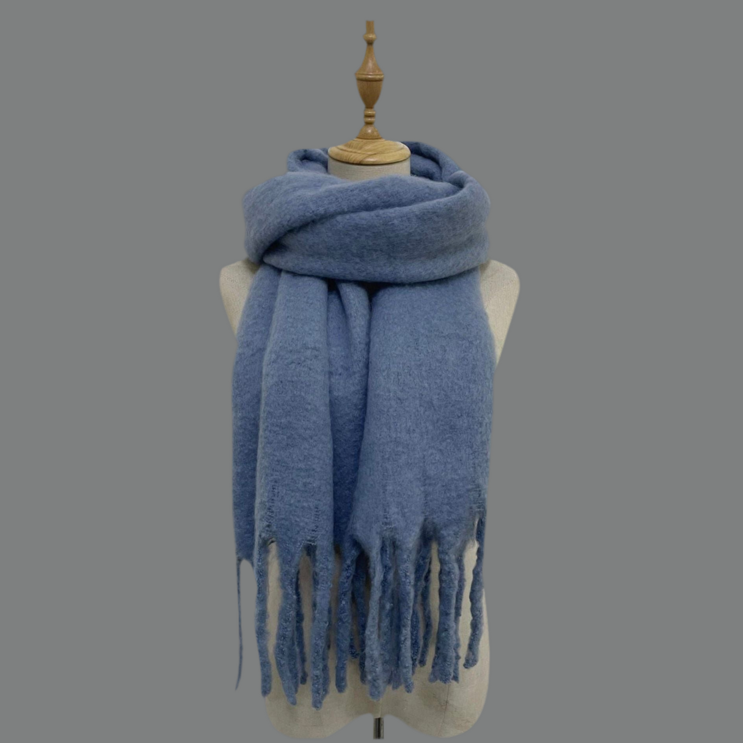 Blue Scarf Soft Warmth Irish Gifts Online