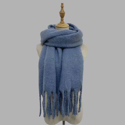 Blue Scarf Soft Warmth Irish Gifts Online